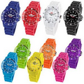 Dial Colorful Silicone Unisex Watch